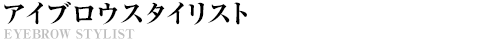 WDアイブロウスタイリスト